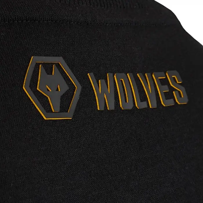 Wolverhampton Wanderers Shop | Blackout Sweatshirt – Black Wolverhampton Wanderers Merchandise